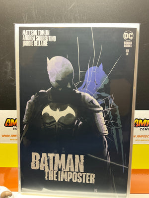 BATMAN THE IMPOSTER BOOK ONE Tomin Sorrentino Black Label 2022