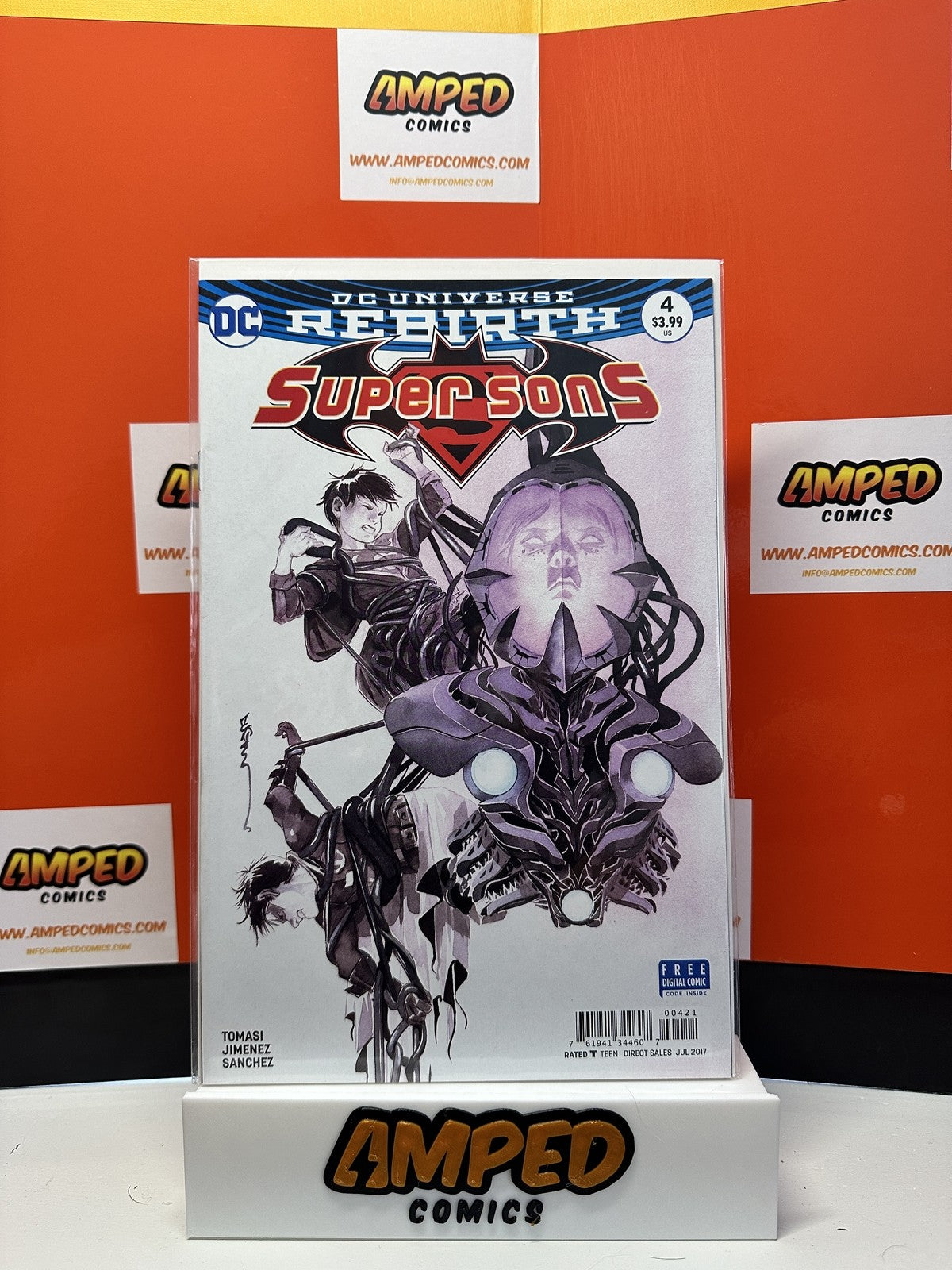 Super Sons #4 DC Comics 2017