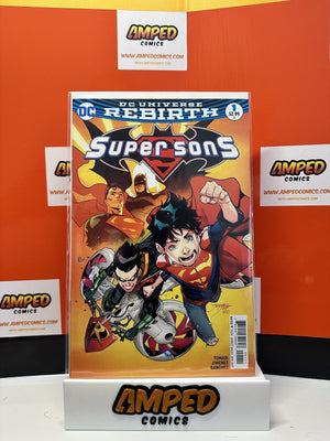 Super Sons #1 DC Comics 🔑Jonathan Kent, Superboy and Damian Wayne, Robin