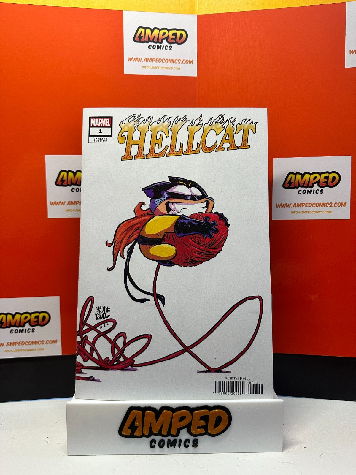 HELLCAT #1 - Marvel - 2022 - Skottie Young Variant