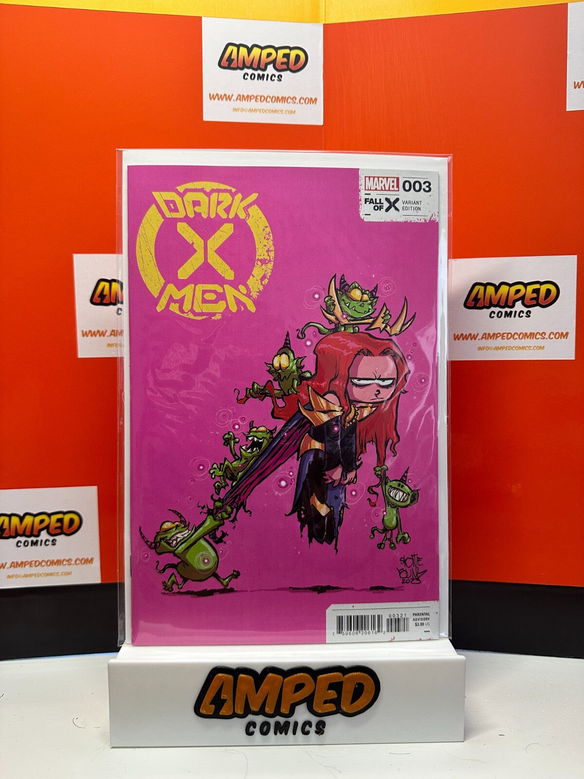 Dark X-Men #3 - Marvel - 2023 - Skottie Young Variant
