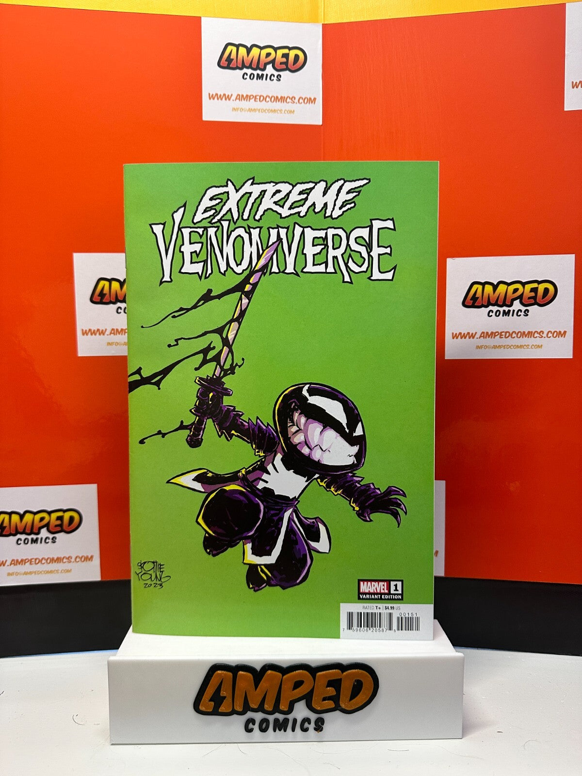 Extreme Venomverse #1 - Marvel - 2023 - Skottie Young Variant