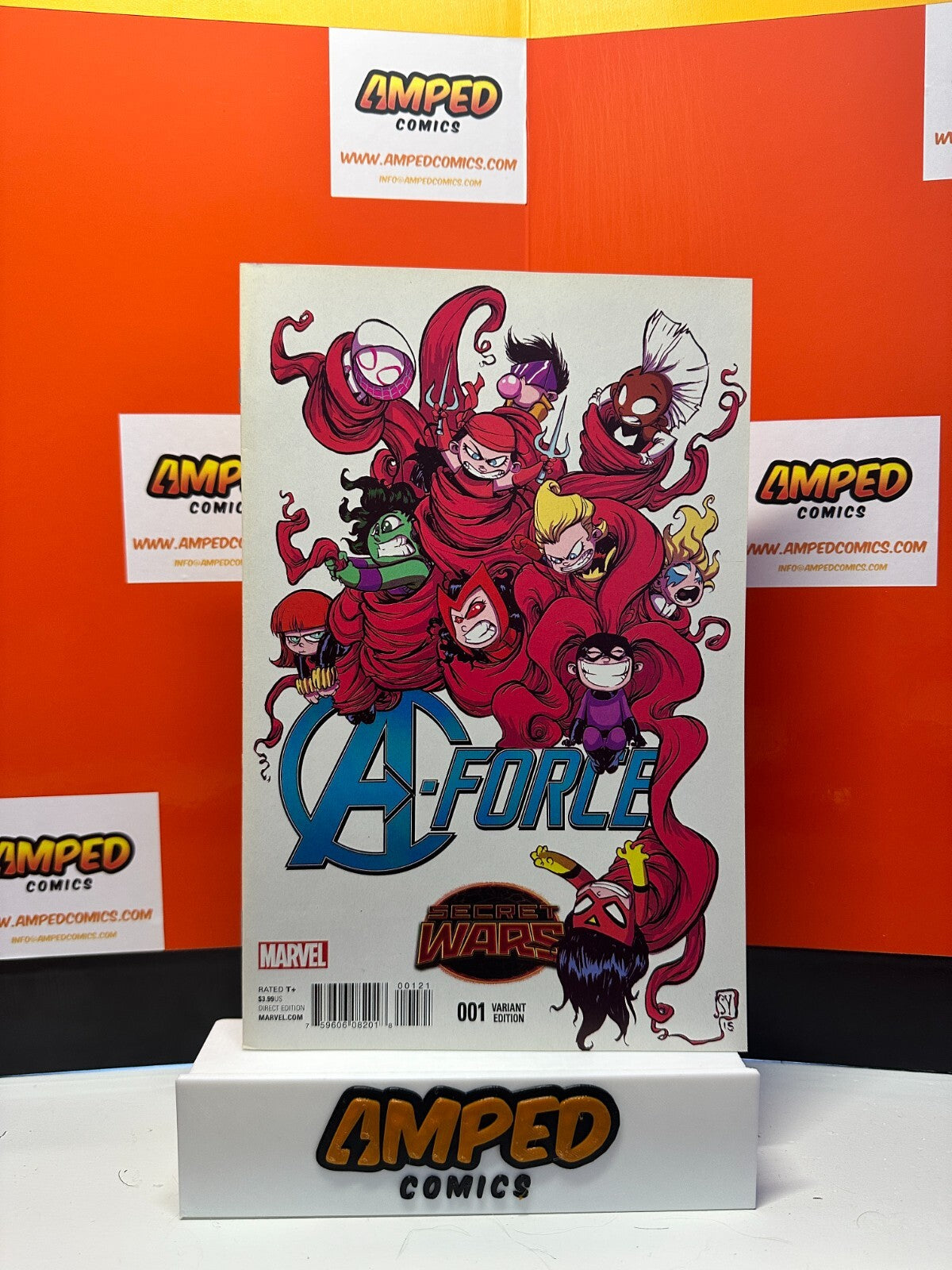 A-Force Secret Wars #1 - Marvel - 2014 - Skottie Young Variant