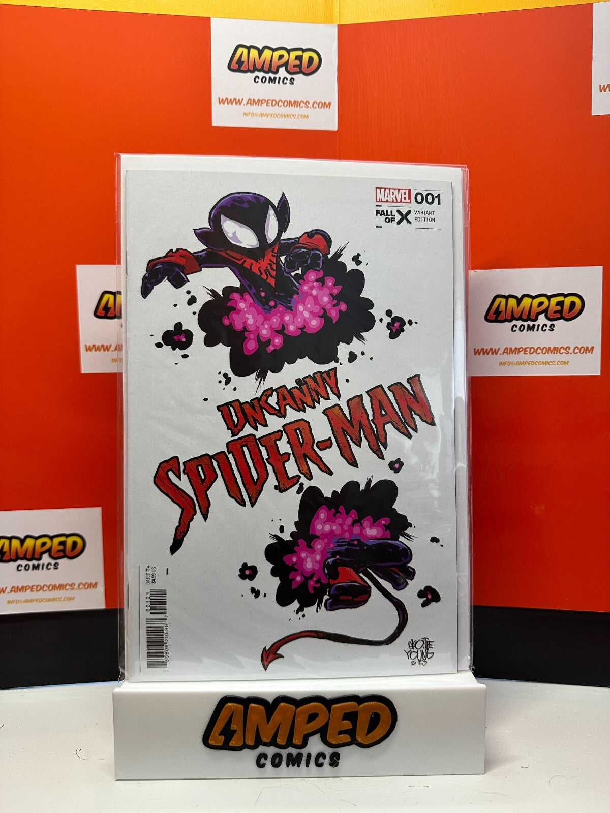 UNCANNY SPIDER-MAN #1 - Marvel - 2023 - Skottie Young Variant
