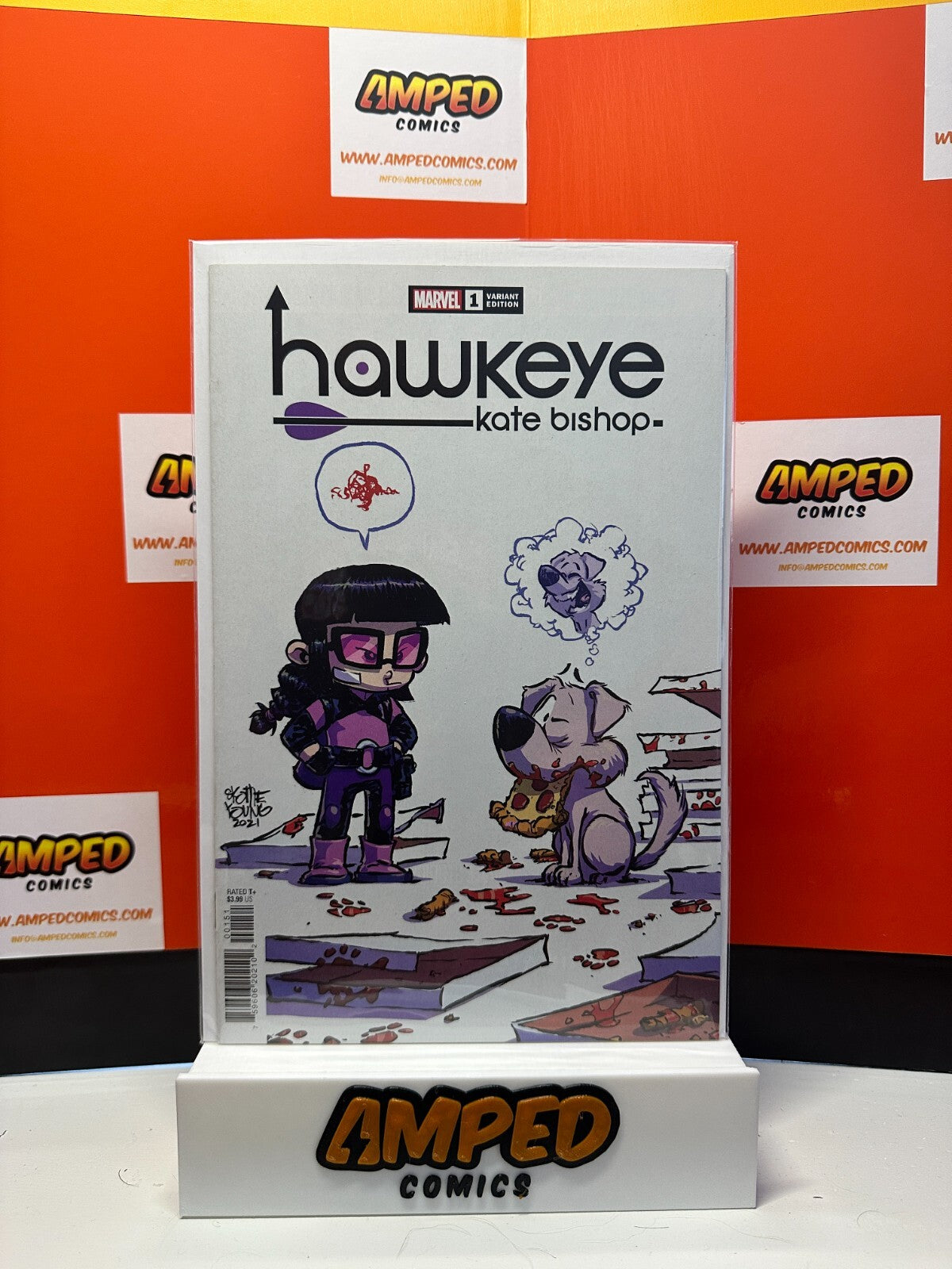Hawkeye Kate Bishop #1 - Marvel - 2021 - Skottie Young Variant