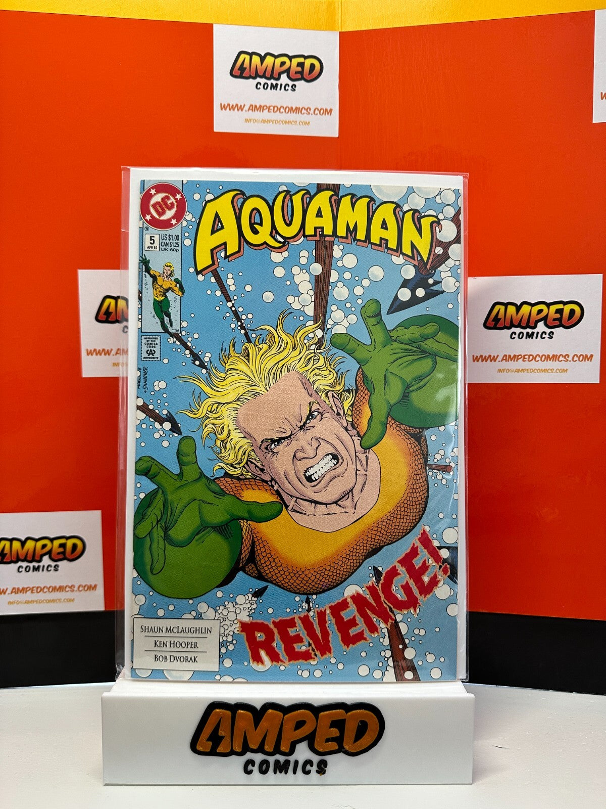 Aquaman issues 1 - 7 (1992) DC Comics Includes🔑LOT of 7 BOOKS!