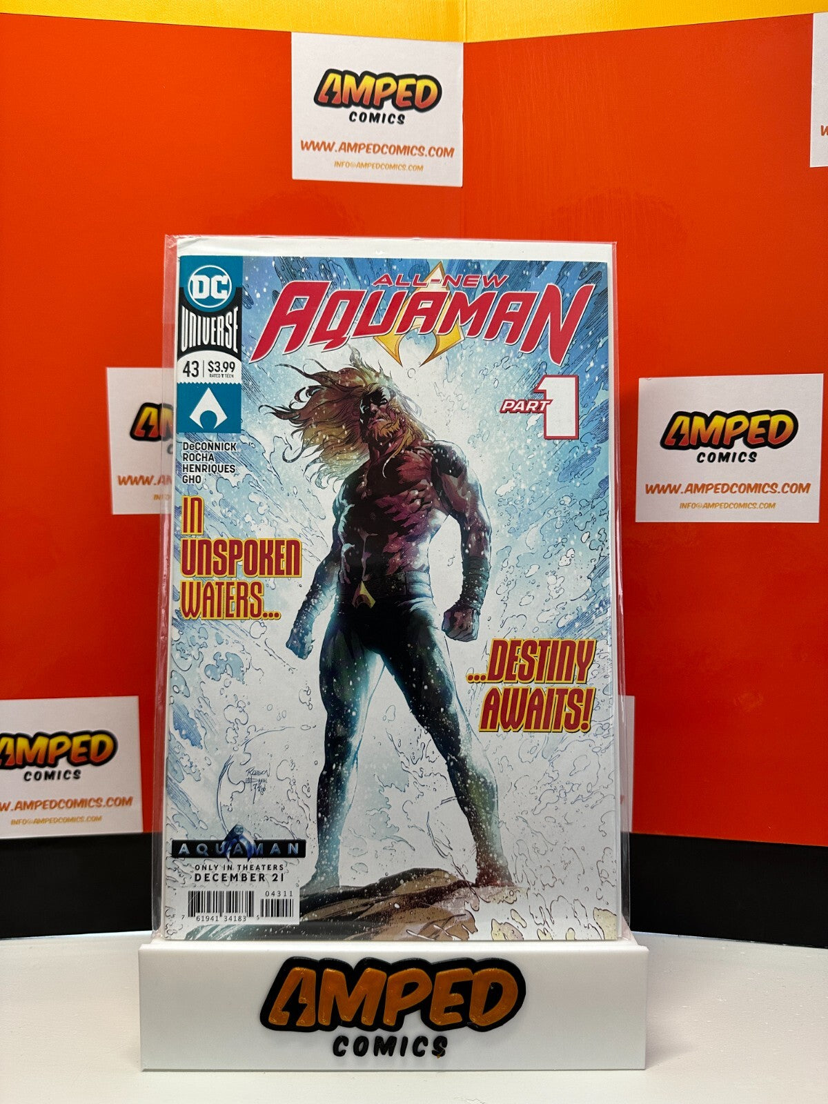 Aquaman issues 41 - 44 (2018) DC Comics Includes🔑LOT of 4 BOOKS!