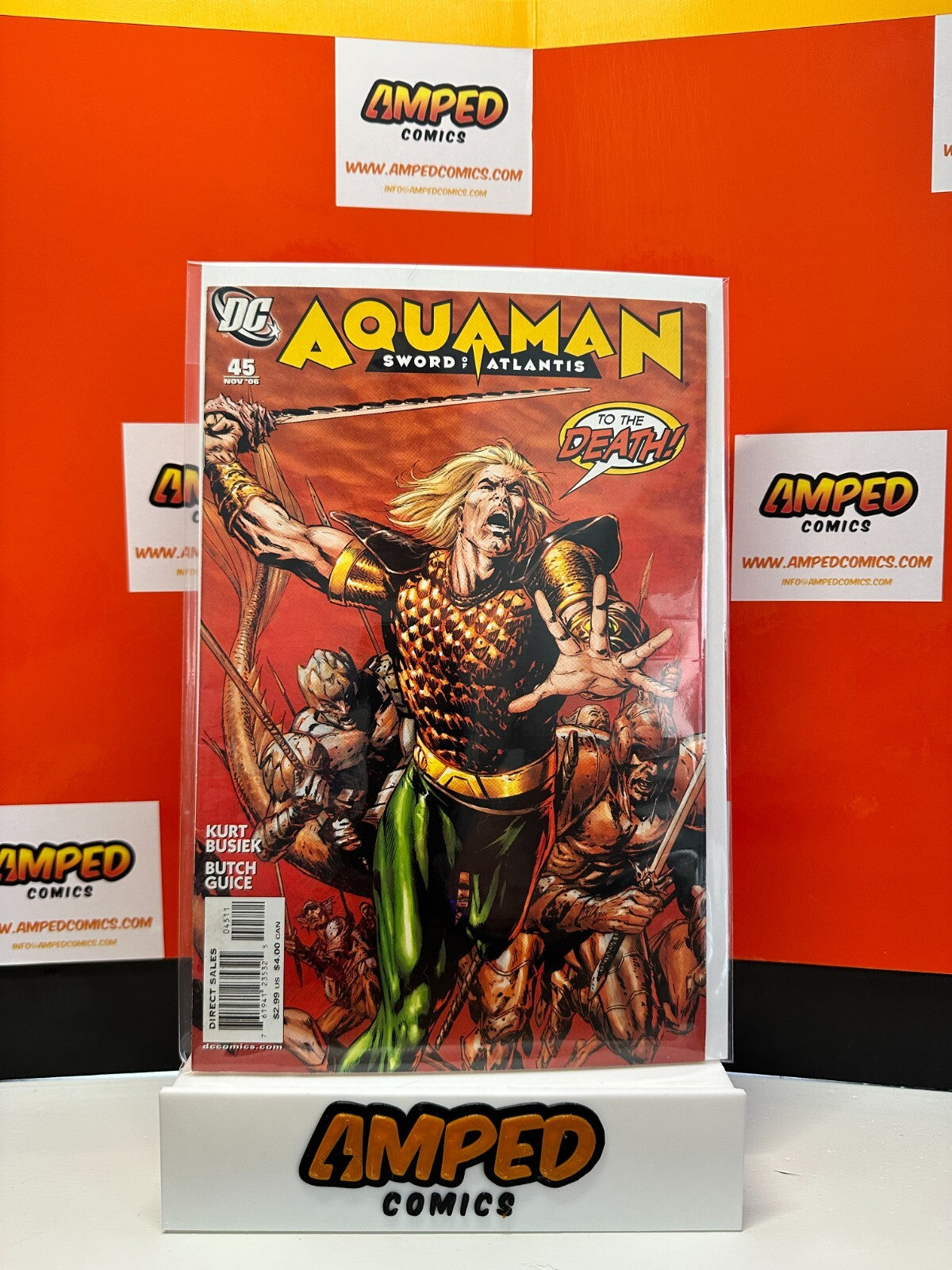 Aquaman: Sword of Atlantis #42-45 (2007) DC Comics LOT OF 4 BOOKS!