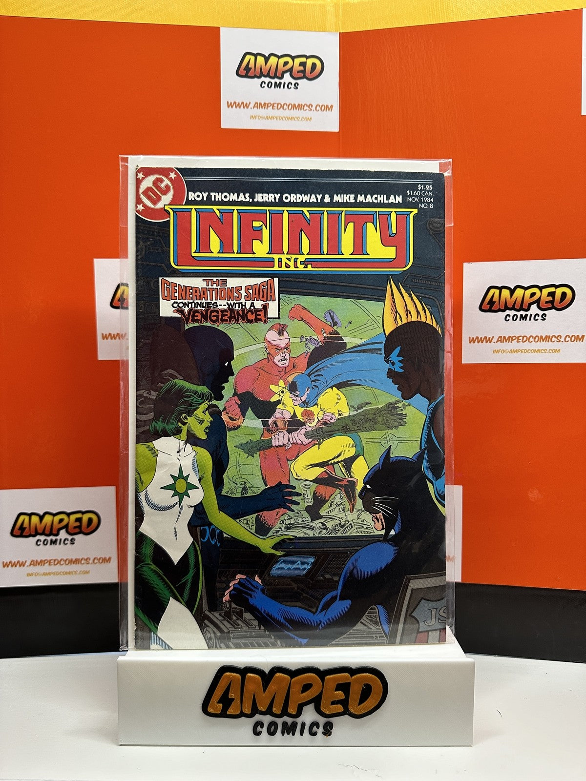 Infinity Inc. #8 DC 1984