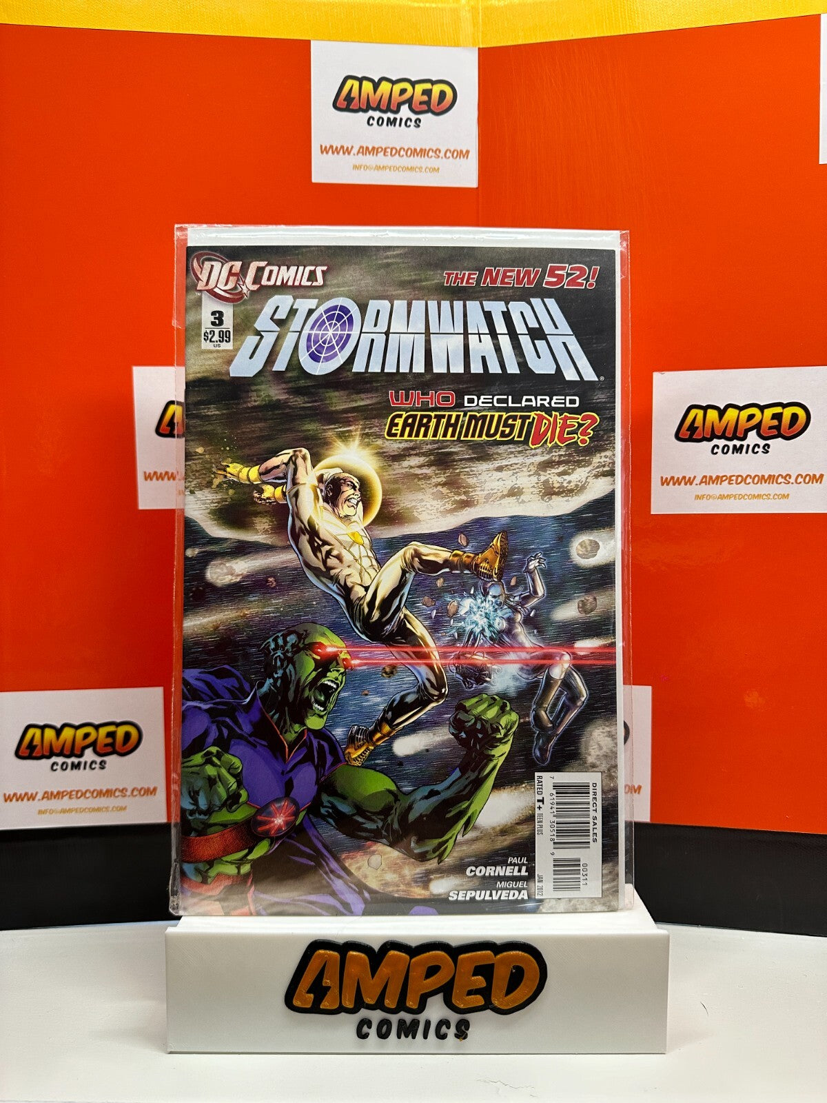 Stormwatch #0-5 (2011) DC Comics LOT OF 6 COMIC BOOKS!