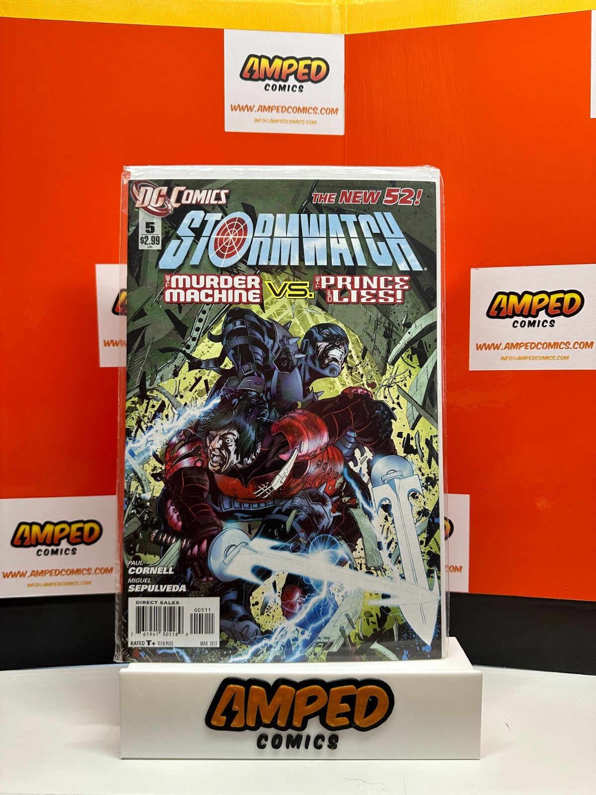 Stormwatch #0-5 (2011) DC Comics LOT OF 6 COMIC BOOKS!
