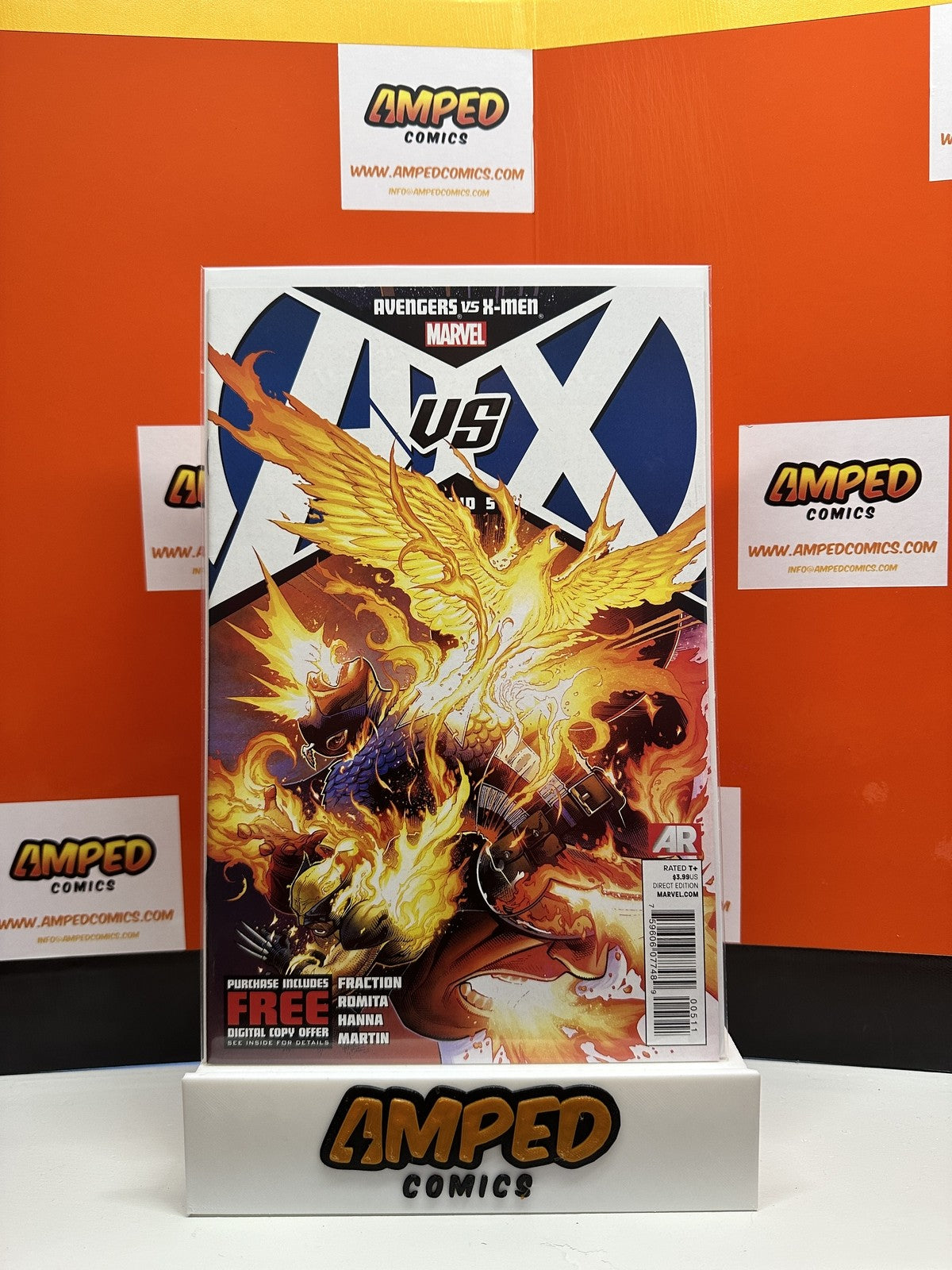 Avengers vs X-Men #5 Marvel🔑Debut of Iron Man's 'Phoenix Killer' armor