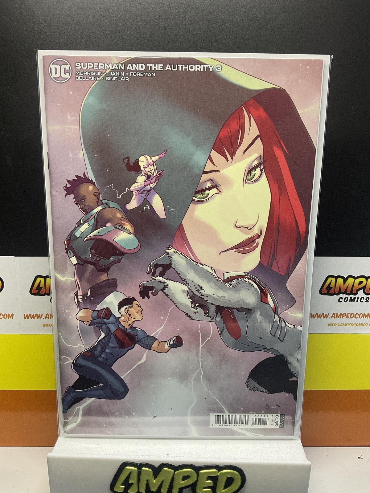 Superman and The Authority #3 DC Bisley Variant