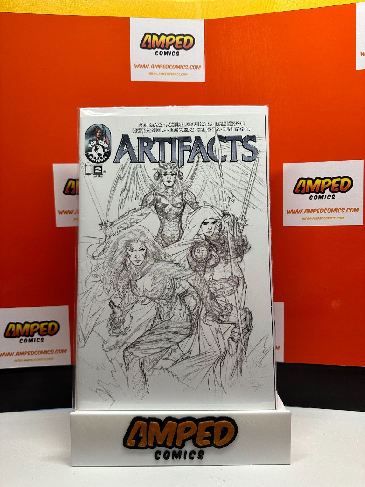 ARTIFACTS #2 RYAN SOOK SKETCH COVER TOP COW