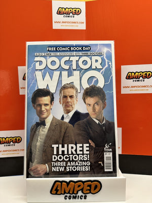 BBC DOCTOR WHO #1 FCBD 2015 Titan PHOTO COVER Comic CAPALDI TENNANT SMITH