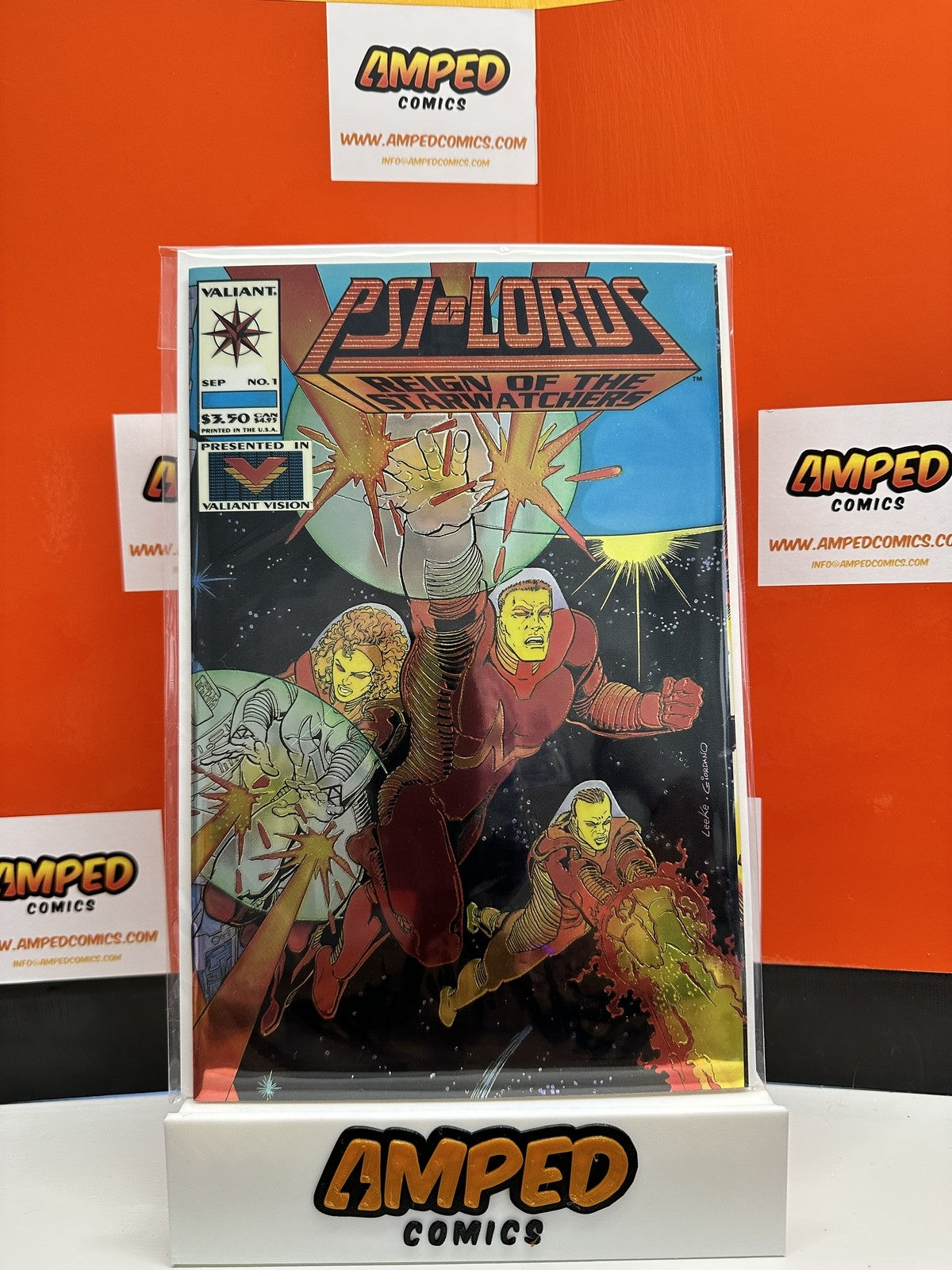Psi-Lords Reign Of The StarWatchers # 1 Valiant Vision Metalic Cover
