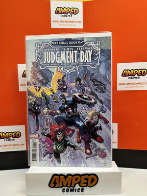 FCBD AXE Judgement Day Avengers X-Men First Apperance Bloodline Blade's Daughter
