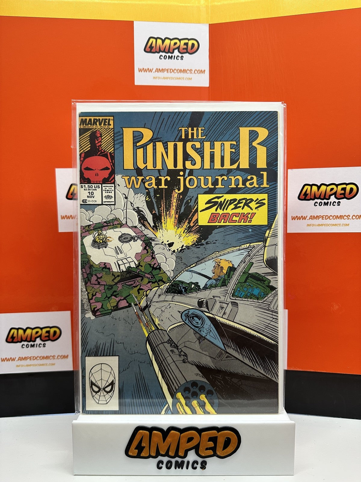 The Punisher War Journal #10 Marvel 1989