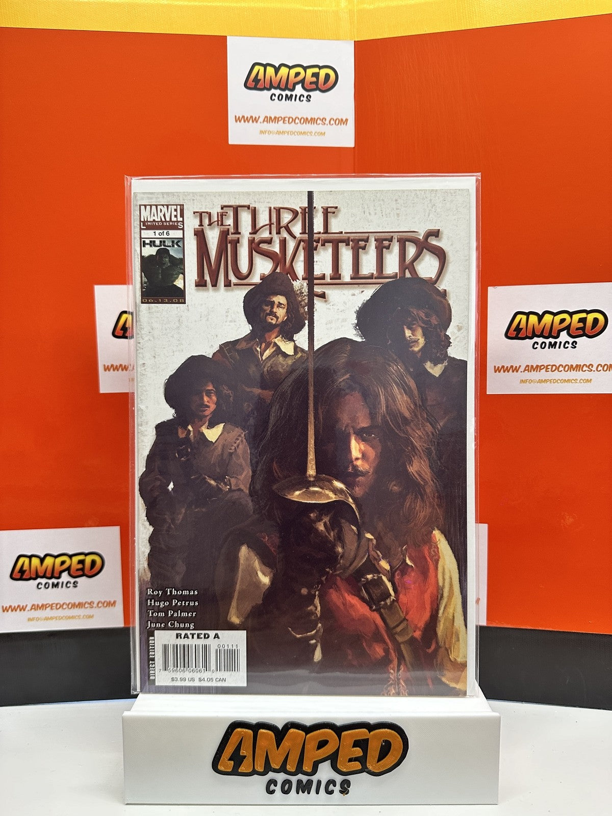 The Three Musketeers #1 of 6 Marvel