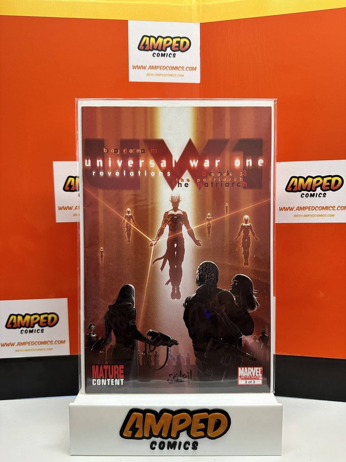 Universal War One - Revelations: The Patriarch #3 Marvel