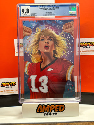 Female Force: Taylor Swift #2 Tidalwave Virgin Izzy's Comics Edition CGC 9.8