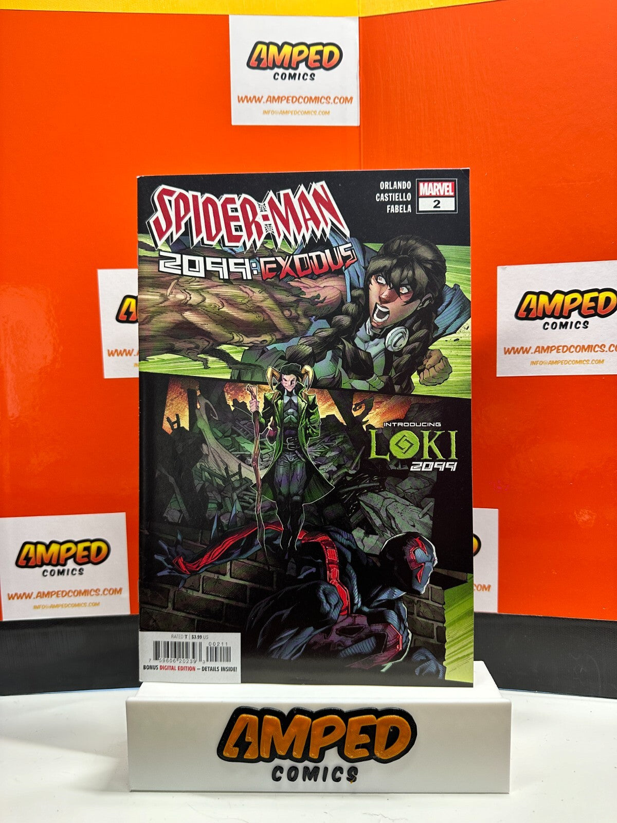 Spider-Man 2099: Exodus #2 Marvel ⋅ 2022 🔑 1st appearance of Valkyrie 2099