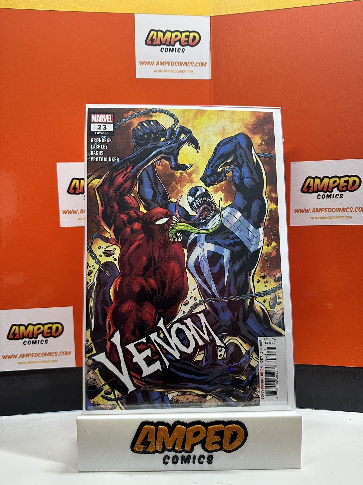 Venom Vol 5 #23 Bryan Hitch Cover