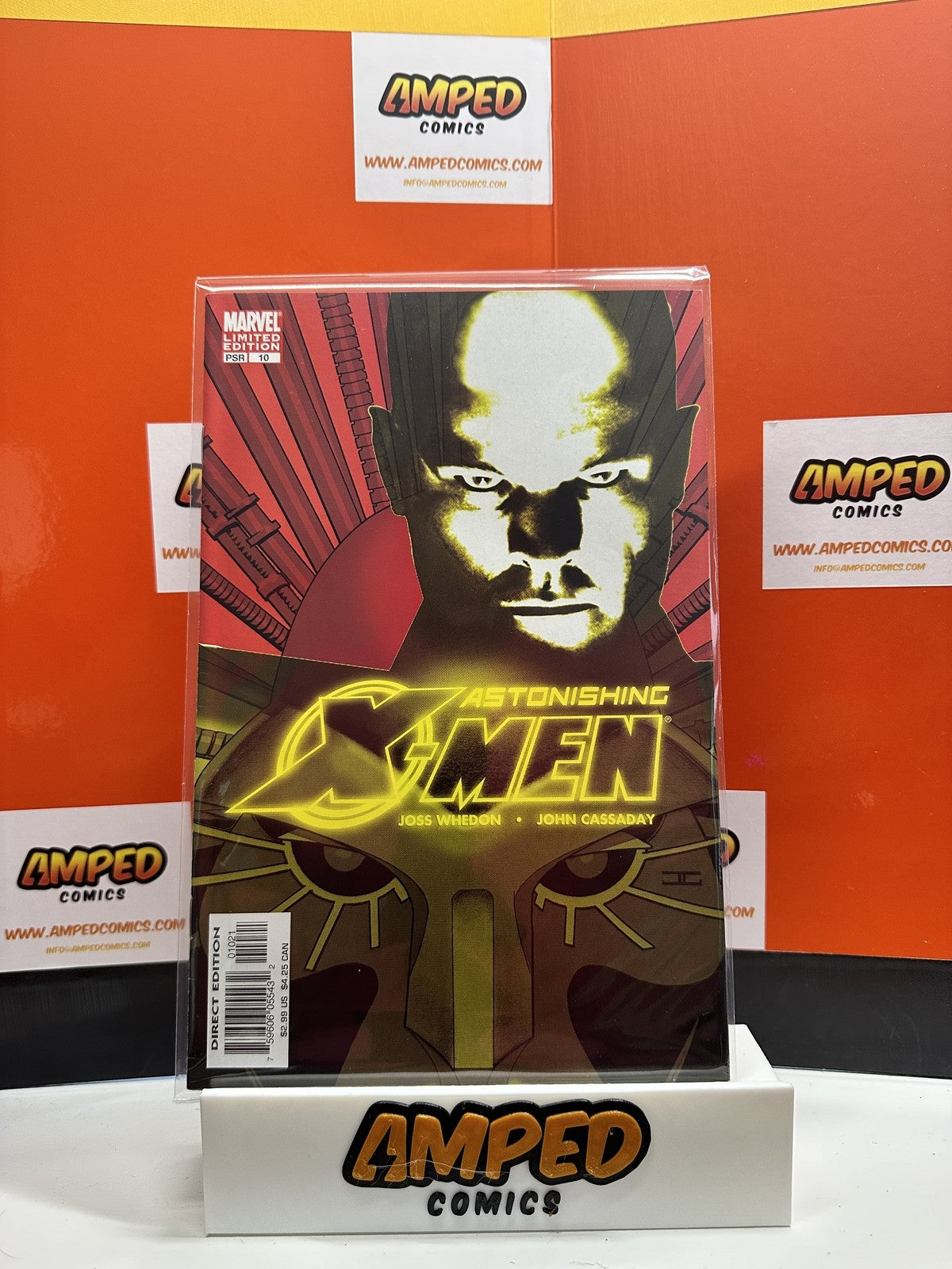 ASTONISHING X-MEN # 10 LIMITED 2nd PRINT VARIANT MARVEL 2005