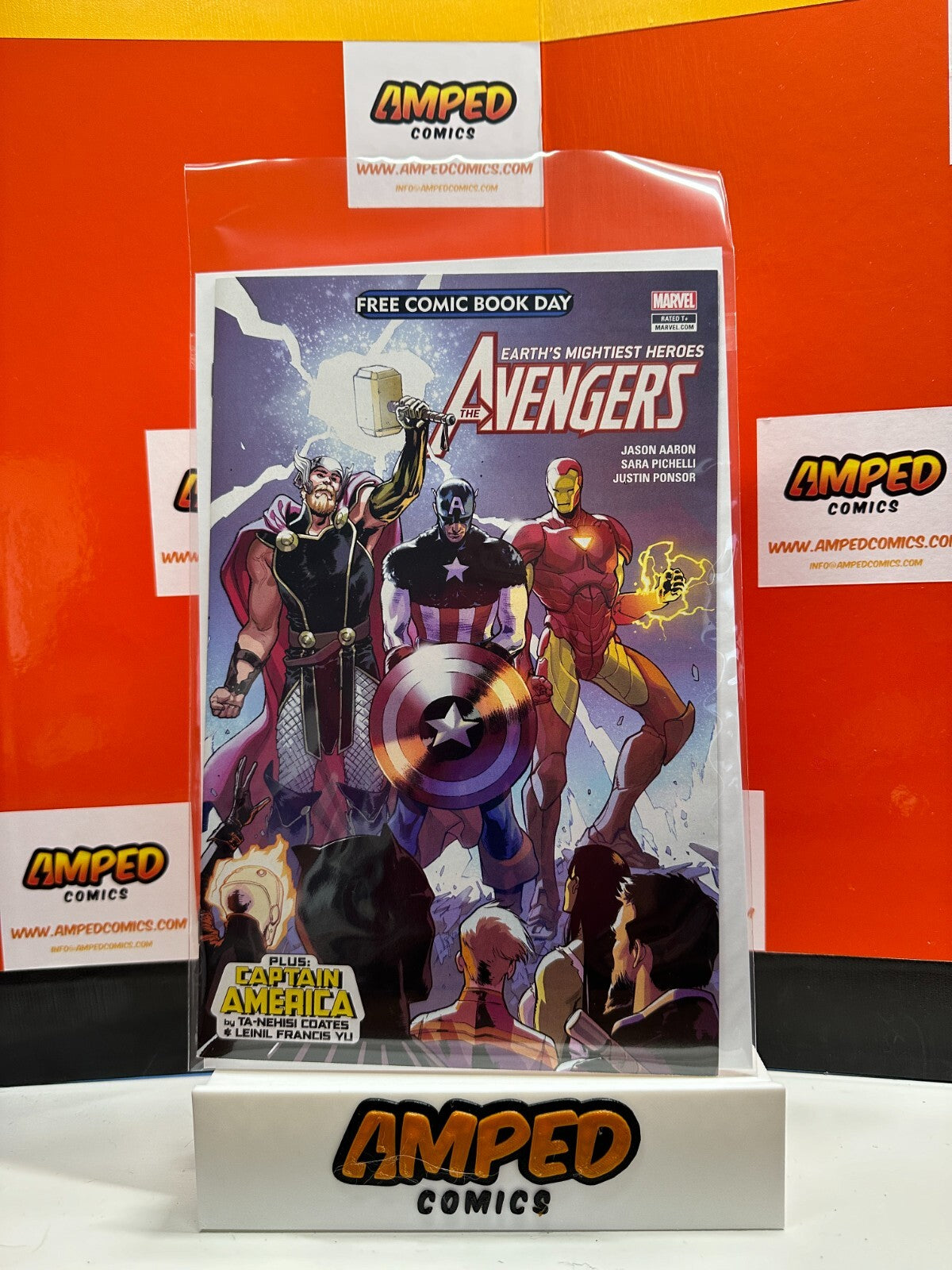 2018 Free Comic Book Day Avengers/Captain America #1 Marvel Comic Book