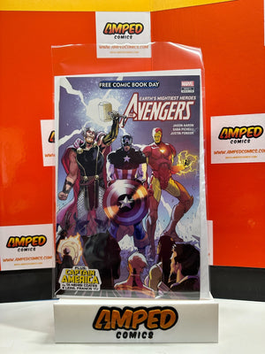 2018 Free Comic Book Day Avengers/Captain America #1 Marvel Comic Book