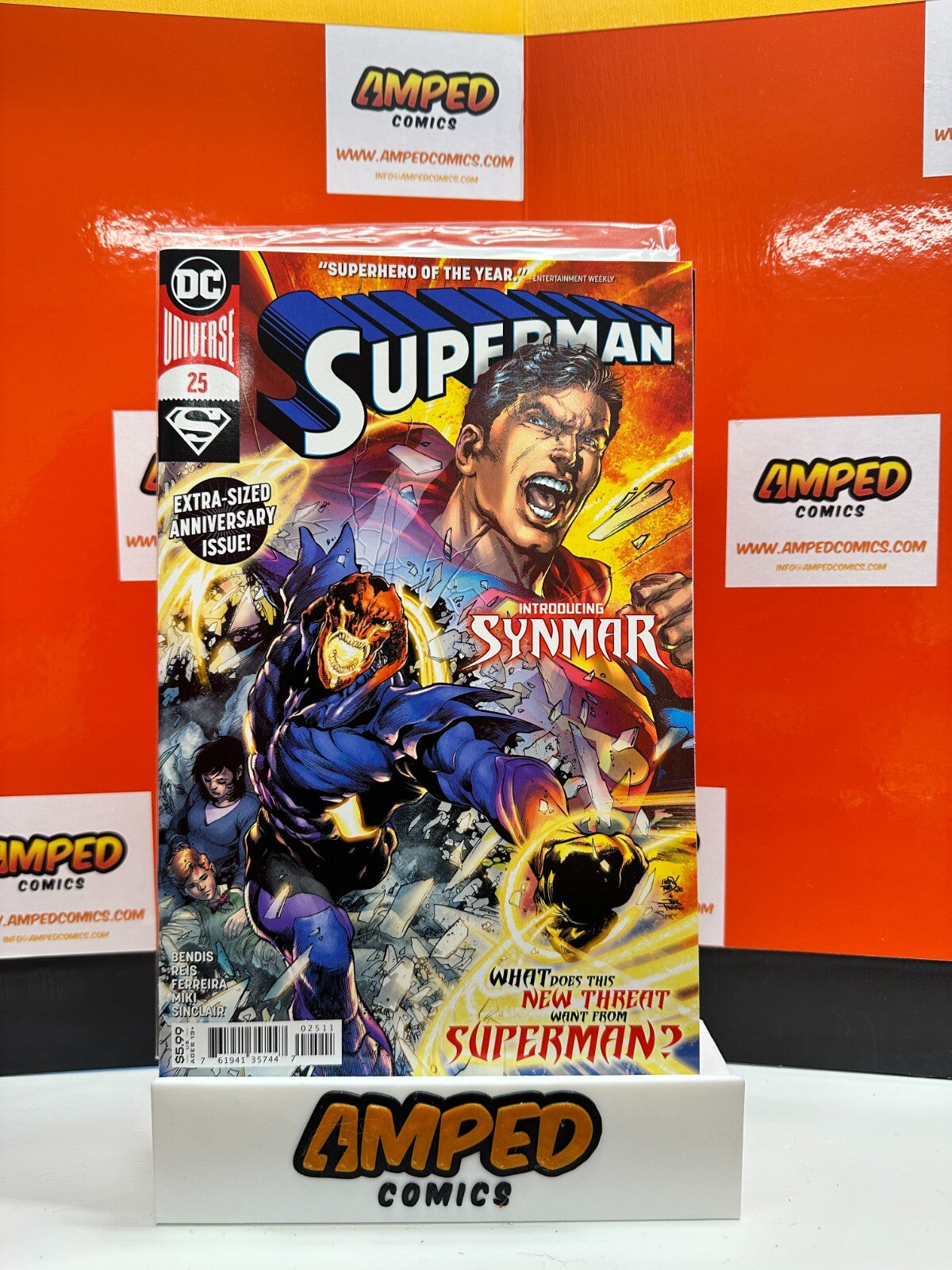Superman #25 DC Comics🔑1ST APP Synmar