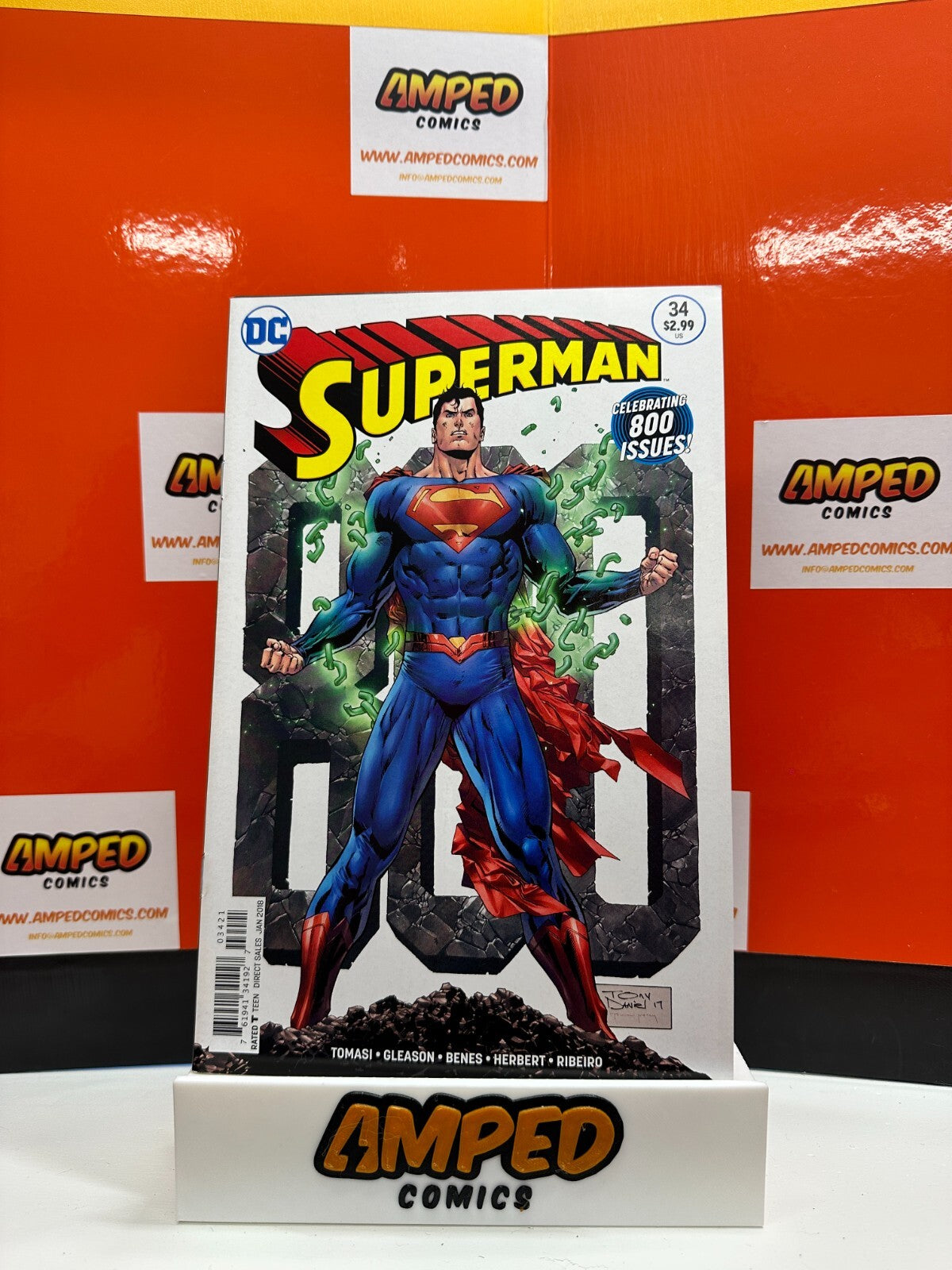 Superman #34 DC Comics VARIANT COVER