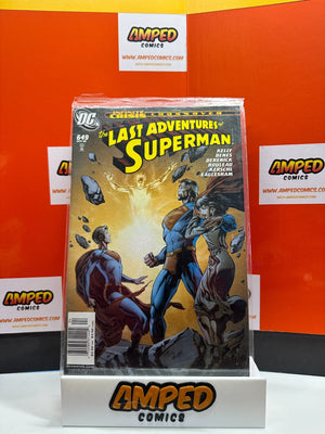 ADVENTURES OF SUPERMAN #649 LAST ISSUE AND NEWSSTAND EDITION DC COMICS 2006