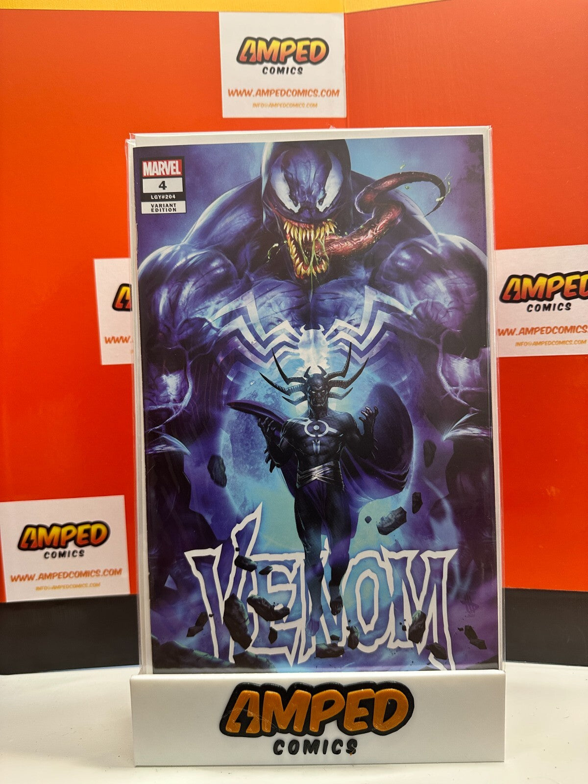 VENOM #4 UNKNOWN COMICS DAVE WILKINS EXCLUSIVE VAR