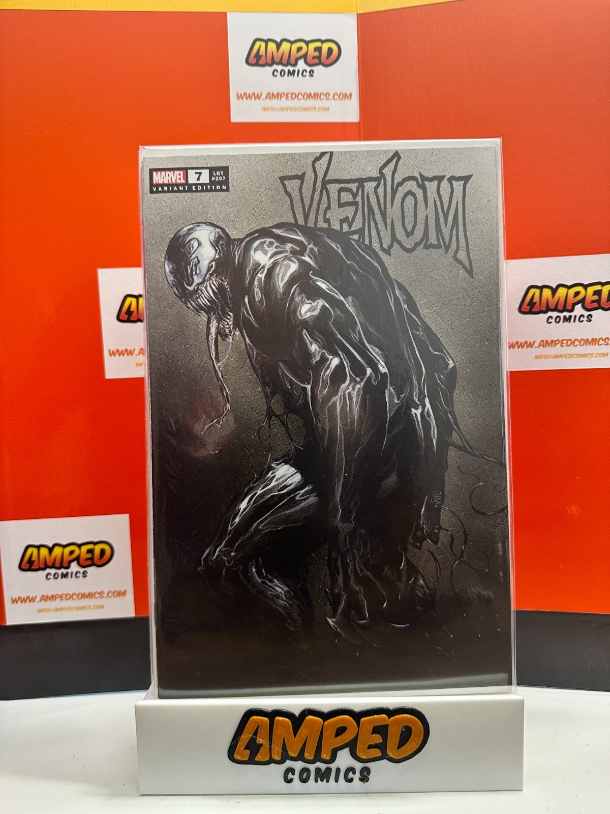VENOM 7 UNKNOWN COMICS GABRIELE DELL'OTTO EXCLUSIVE VAR