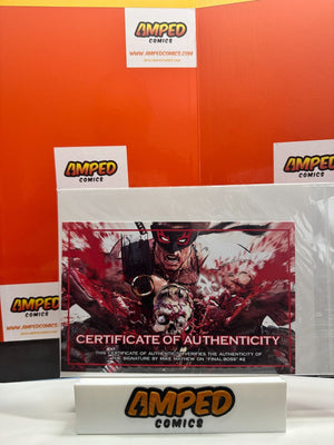 FINAL BOSS #2 Mike Mayhew Signed w/COA
