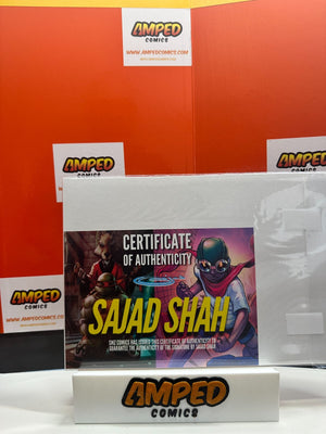 Final Boss Wolverine Homage Trade Variant Edition #2 Signed Book Sajad Shah COA