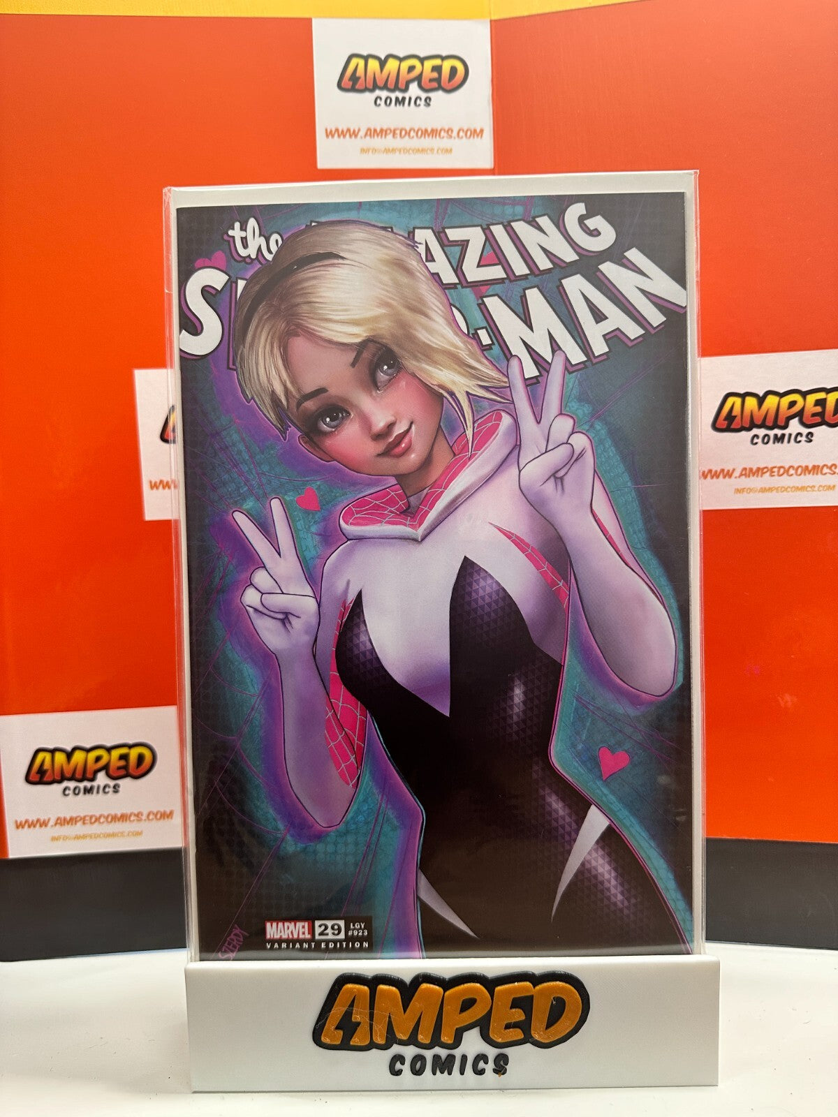 AMAZING SPIDER-MAN #29 UNKNOWN COMICS NATHAN SZERDY EXCLUSIVE VARIANT