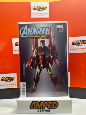 Avengers Tech-On #1 Toy Variant Marvel Comics (2021) Ironman Variant