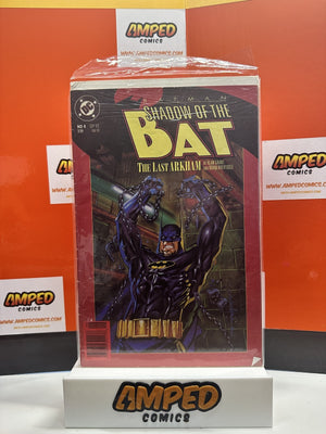 Batman: Shadow of the Bat #4 DC 1992 NEWSSTAND *SPINE TICKS*