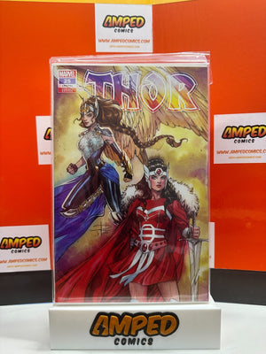 Thor #25 Sabine Rich Variant Cover Unknown Exclusive Valkyries Lady Sif