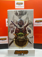 Star Wars: The Mandalorian - #1 - Unknown Comics Tyler Kirkham Virgin Variant