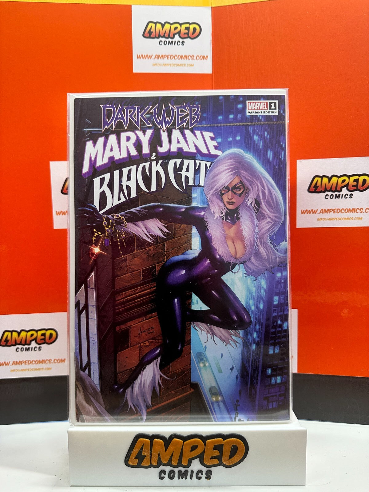 Mary Jane & Black Cat #1K Jay Anacleto Exclusive Variant