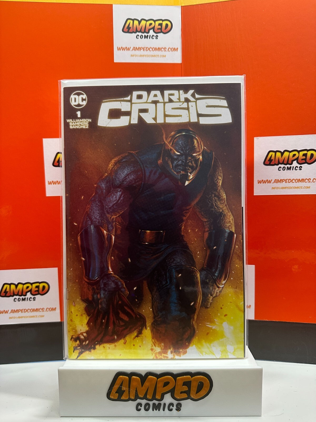 DARK CRISIS #1 NM 2022 GABRIELE DELL'OTTO MINIMAL VARIANT / DARKSEID!