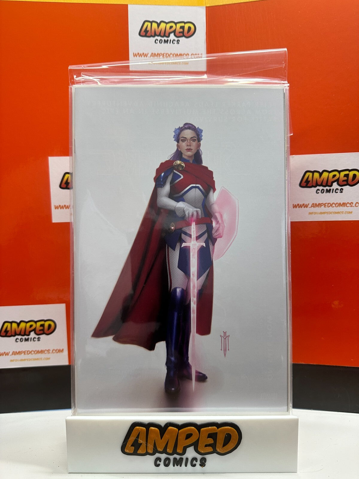 BETSY BRADDOCK CAPTAIN BRITAIN #1 MERCADO VIRGIN VARIANT