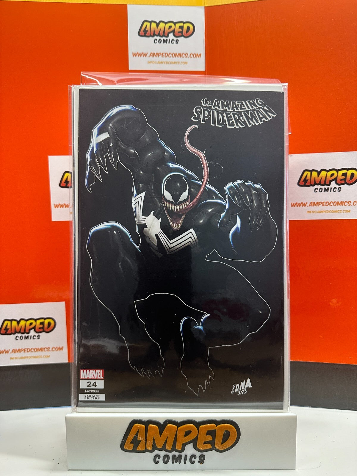 AMAZING SPIDER-MAN #24 UNKNOWN COMICS DAVID NAKAYAMA EXCLUSIVE VARIANT