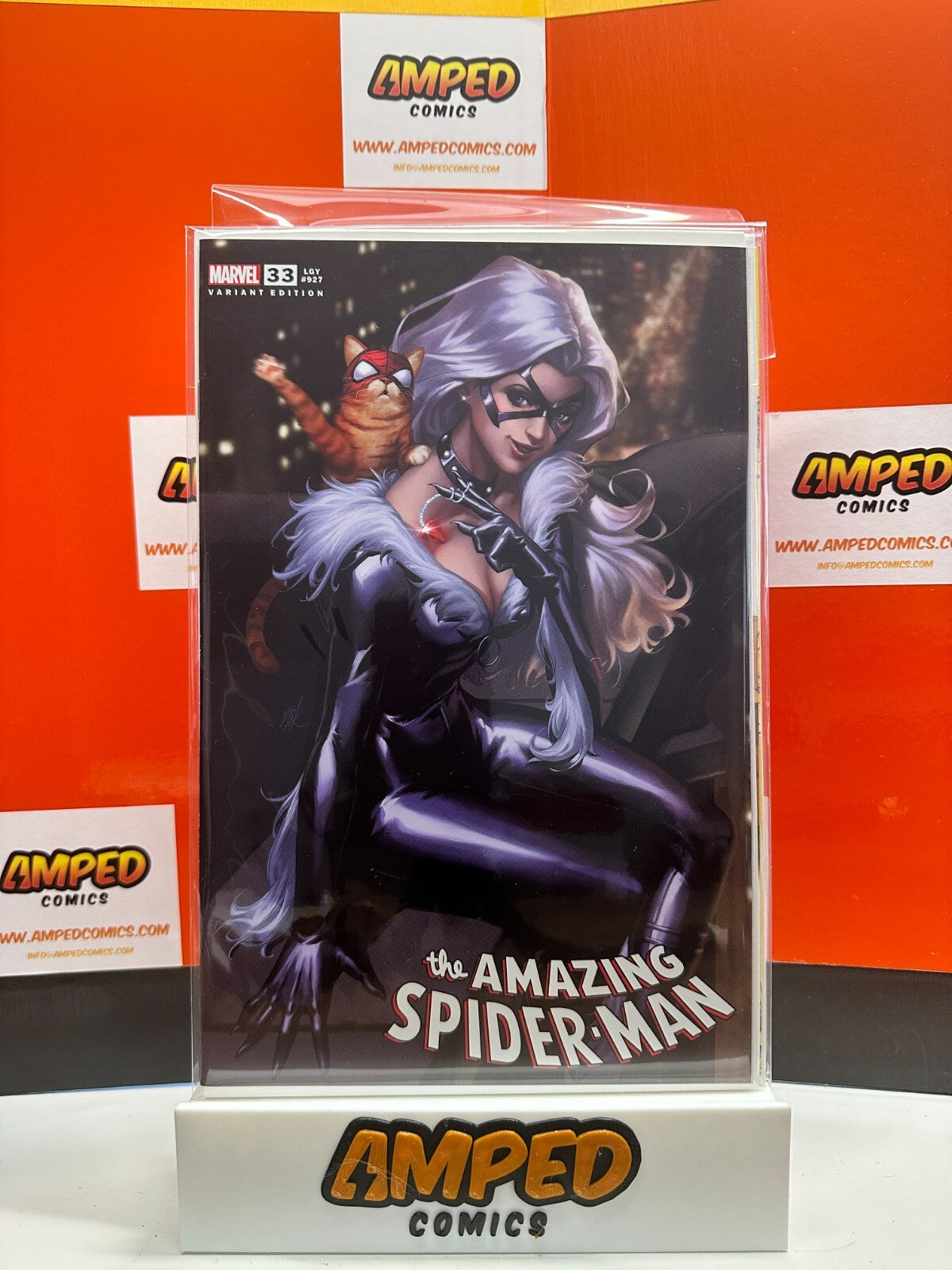 AMAZING SPIDER-MAN #33 UNKNOWN COMICS EJIKURE EXCLUSIVE VARIANT