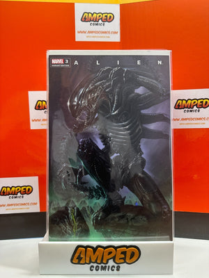ALIEN #3 UNKNOWN COMICS LUCIO PARRILLO EXCLUSIVE VARIANT