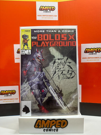 Ninja Funk One Shot #1 Bolos Playground Signed by JPG w/ COA