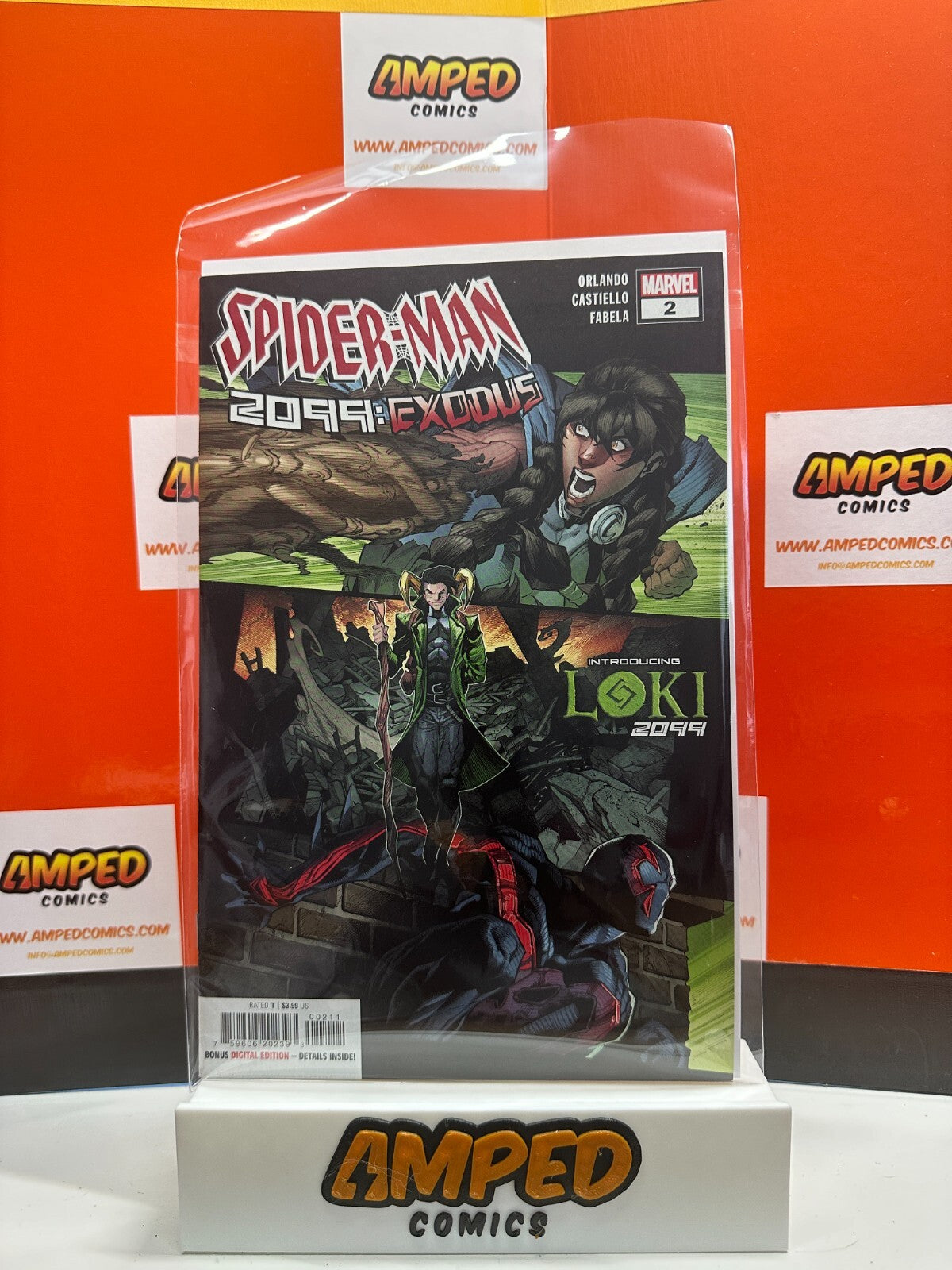 Spider-Man 2099: Exodus #2 Marvel ⋅ 2022🔑1st appearance of Valkyrie 2099